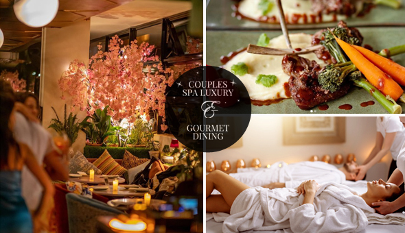Exclusive: A Luxury Couples Spa Package & a Gourmet Dining Experience for 2 People!